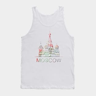 MOSCOW St. Basil's Cathedral Tank Top